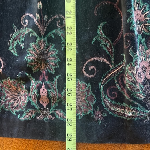 VINTAGE VELVET 1970’s Skirt SZ 4 - Picture 7 of 10